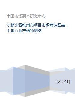 沙棘冰酒赣州市项目市场营销图表 中国行业产值预测图
